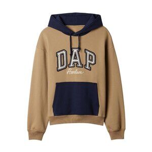 GAP x Dapper Dan DAP Logo Limited Edition Hoodie Sweater Khaki Men's